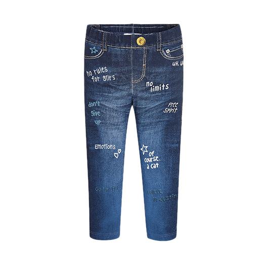 Легинсы с имитацией джинсов от бренда Mayoral