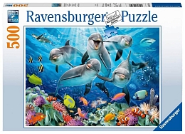 Пазл «Дельфины», 500 эл, от бренда Ravensburger