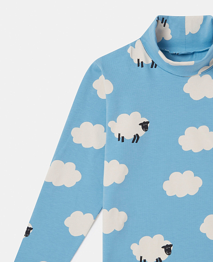 Водолазка Sheep Pattern от бренда Stella McCartney kids