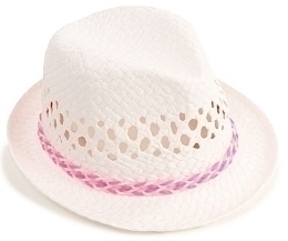 Шляпа с розовой полосой от бренда Billieblush