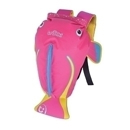 Рюкзак для бассейна и пляжа Коралловая рыбка, розовый от бренда Trunki