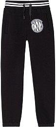Джоггеры черного цвета с логотипом DKNY от бренда DKNY