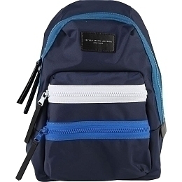 Синий рюкзак от бренда LITTLE MARC JACOBS