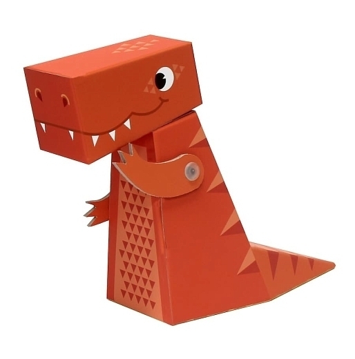 Игрушка из картона Krooom Тираннозавр.  от бренда Kroom