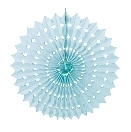 Декоративный вентилятор Голубое драже 53 см от бренда Tim & Puce Factory
