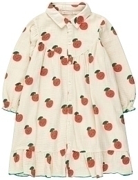 Платье с воланом APPLES от бренда Tinycottons