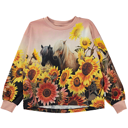 Лонгслив Reniza Pony Sunflowers от бренда MOLO