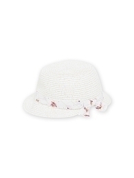 Панама-шляпка белая от бренда DPAM
