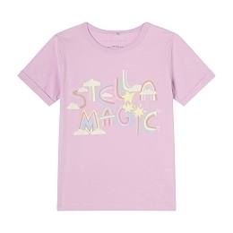 Футболка Stella Magic от бренда Stella McCartney kids Фиолетовый