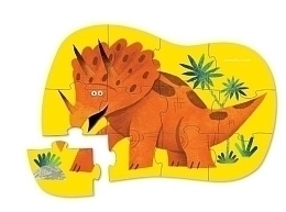 Пазл 12 дет., Динозавр от бренда Crocodile Creek