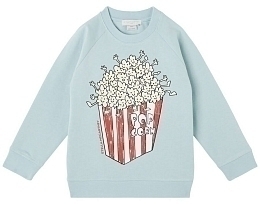 Свитшот Popcorn от бренда Stella McCartney kids