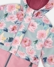 Куртка и штаны с розами от бренда Deux par deux