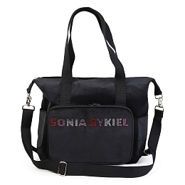 Сумка велюровая со стразами от бренда SONIA RYKIEL