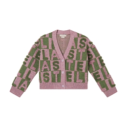 Кардиган Logo Print от бренда Stella McCartney kids