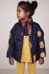 Куртка с принтом ромашки от бренда Mini Rodini