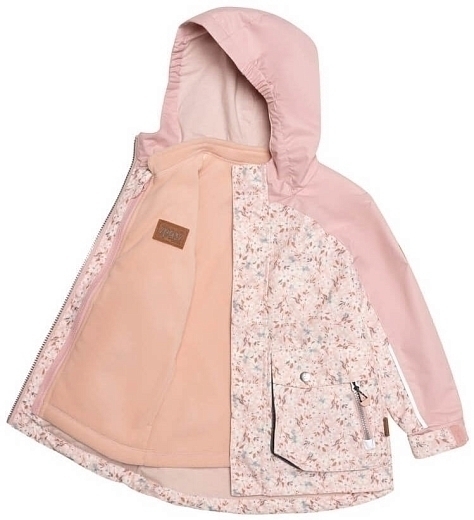 Куртка и кофта розовго цвета с брюками от бренда Deux par deux