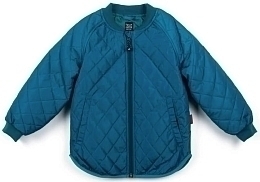 Куртка стеганая синего цвета от бренда Deux par deux