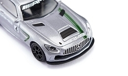 Гоночная машинка Mercedes-AMG GT4 от бренда Siku