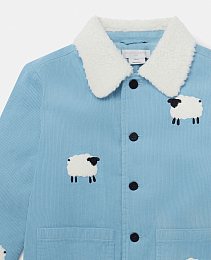 Куртка Sheep Pattern от бренда Stella McCartney kids