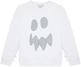 Свитшот Halloween Reflective Ghost Print от бренда Stella McCartney kids