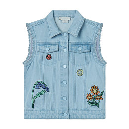 Жилетка Woodland Friends от бренда Stella McCartney kids