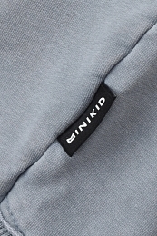 Худи с минималистичным принтом от бренда MINIKID