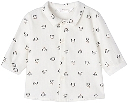 Рубашка с принтом собак от бренда Mayoral