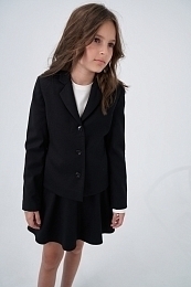Пиджак с юбкой черного цвета от бренда NOT A TOY