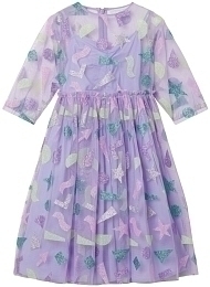 Платье блестящими деталями от бренда Stella McCartney kids
