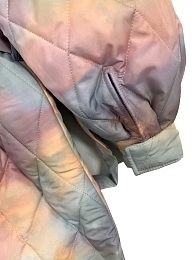 Пальто стеганое с рукавами-фонариками от бренда Raspberry Plum