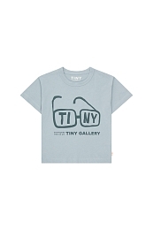 Футболка Tiny glasses от бренда Tinycottons Голубой