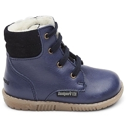 Ботинки на шнурках Rabbit Lace синие от бренда Bundgaard