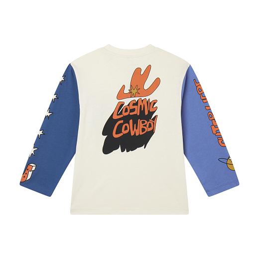 Лонгслив Multicolour Cosmic Cowboy от бренда Stella McCartney kids