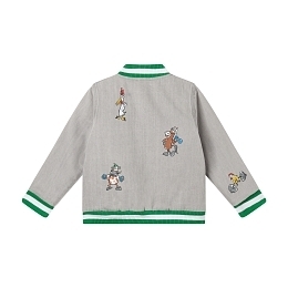 Бомбер Farmyard Applique от бренда Stella McCartney kids