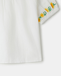 Блуза Flower Embroidery от бренда Stella McCartney kids