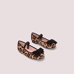 Балетки леопардового цвета от бренда PRETTY BALLERINAS