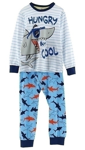 Пижама с изображением забавных акул от бренда Original Marines