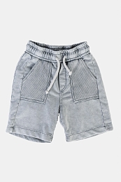 Шорты с фактурными карманами VINTAGE GREY от бренда MINIKID