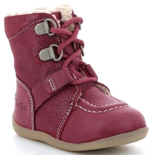 Ботинки BAMACHO DARK PINK от бренда KicKers