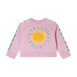 Свитшот Logo Sunshine от бренда Stella McCartney kids