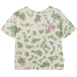 Футболка Rabecke Green Tie Dye от бренда MOLO Молочный Зеленый