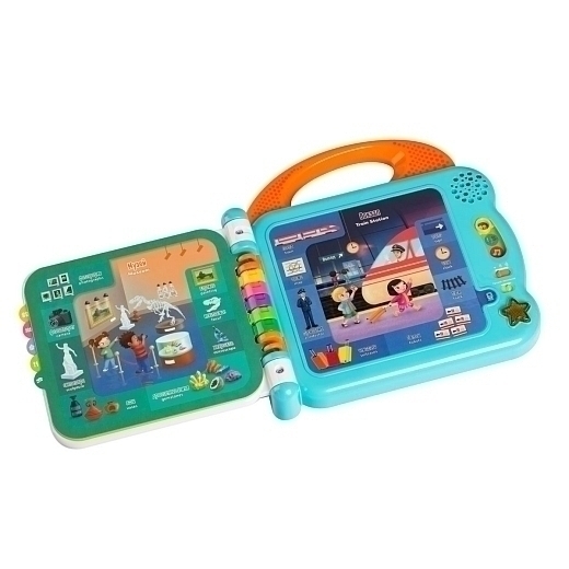 Книга «100 слов о местах, где я бываю» от бренда VTECH