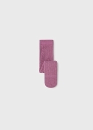 Колготки с плетением фиолетовые от бренда Mayoral