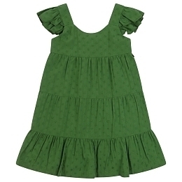 Платье темно-зеленого цвета от бренда Trussardi