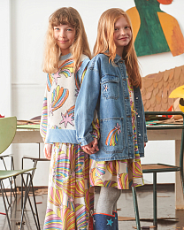 Куртка Denim Stella Graphic от бренда Stella McCartney kids