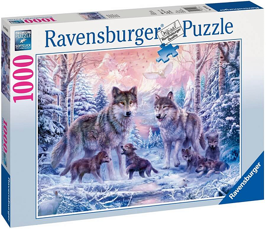 Пазл «Северные волки», 1000 эл. от бренда Ravensburger