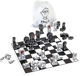 Шахматы Keith Haring от бренда Vilac