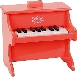 Пианино алого цвета от бренда Vilac