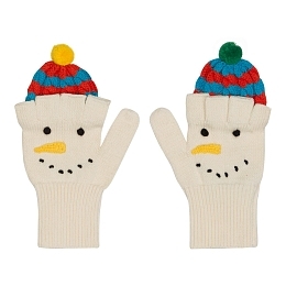 Варежки Snowman от бренда Stella McCartney kids