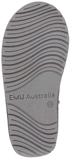 Угги Wallaby Mini Metallic grey от бренда Emu australia